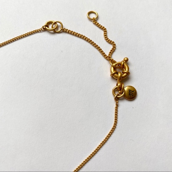 Madewell Gold Plate Collar Necklace - Picture 4 of 4